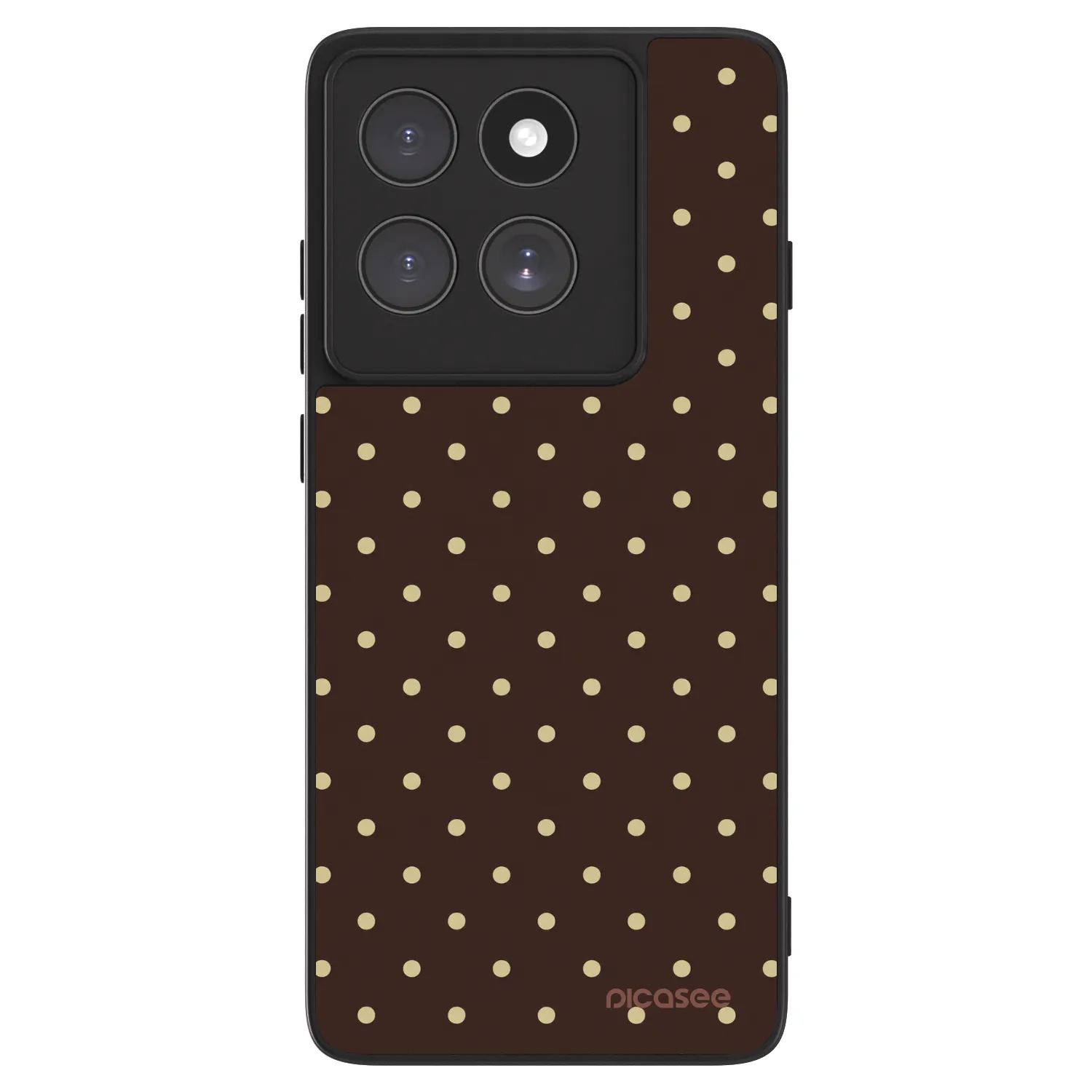 Picasee ULTIMATE CASE για Motorola Edge 60 Pro - Vanilla Dots & Chocolate