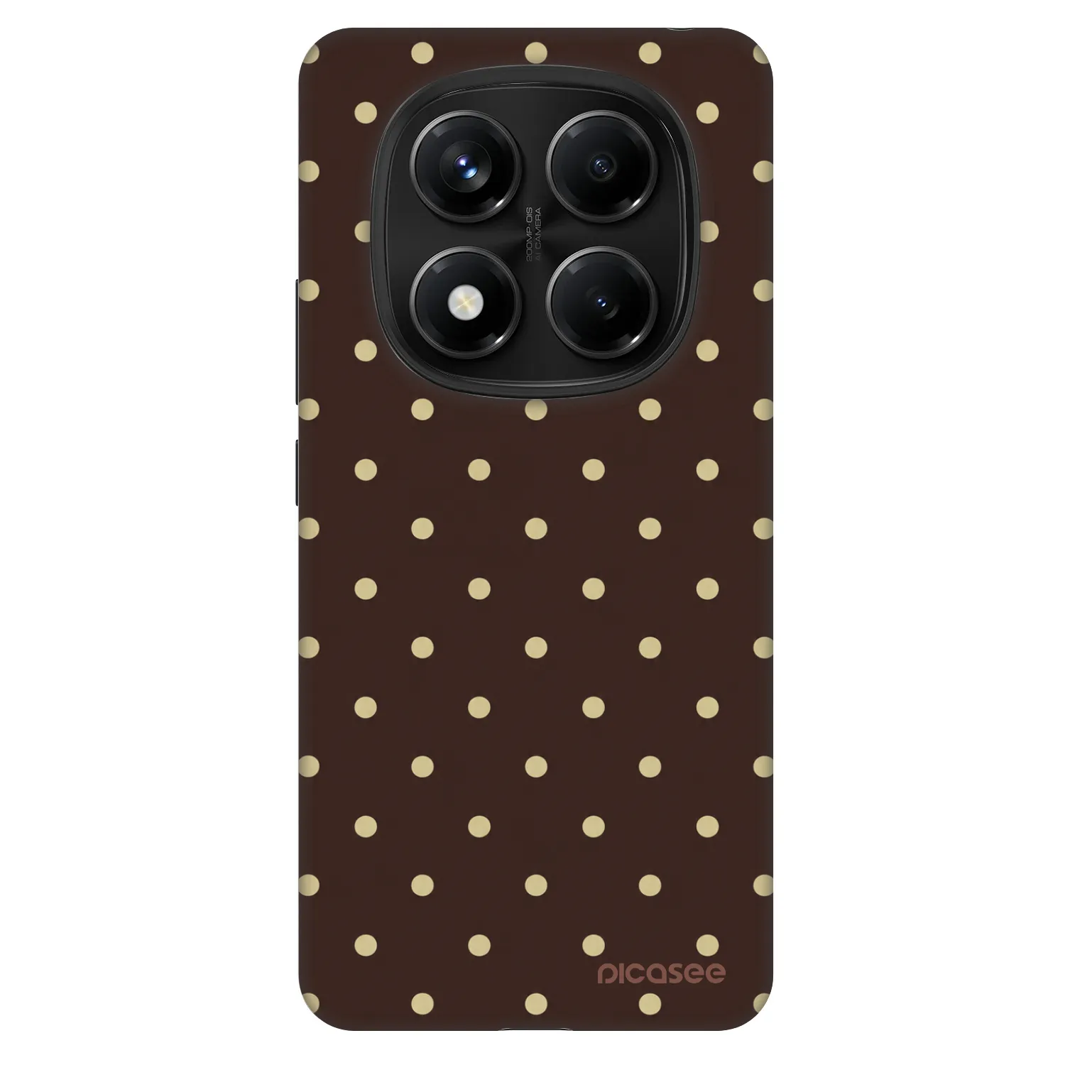 Picasee Fashion Case για Xiaomi Redmi Note 14 Pro 5G - Vanilla Dots & Chocolate