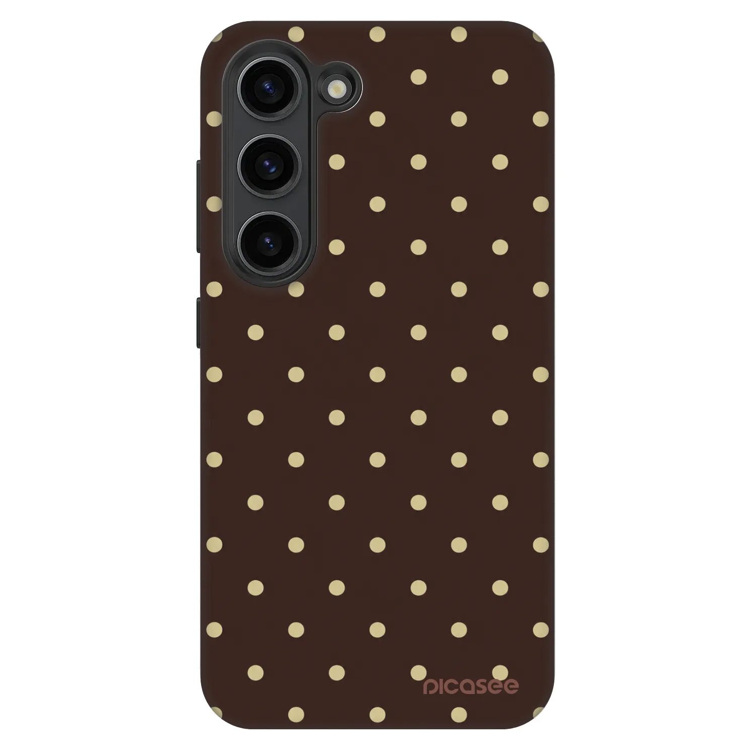 Picasee Fashion Case για Samsung Galaxy S23+ 5G - Vanilla Dots & Chocolate