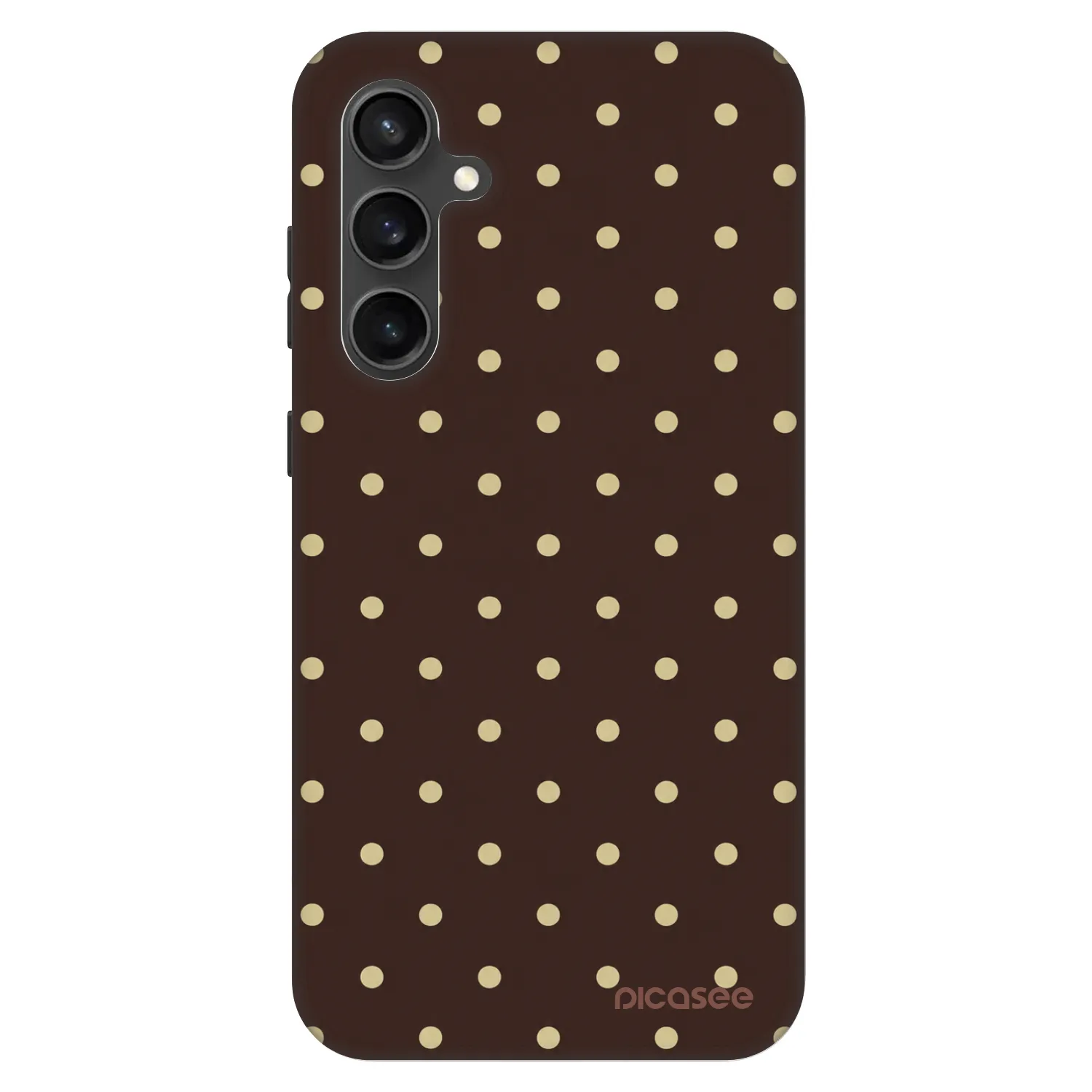 Picasee Fashion Case για Samsung Galaxy S23 FE S711B - Vanilla Dots & Chocolate