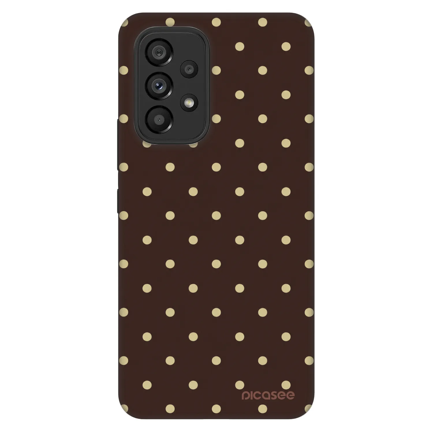 Picasee Fashion Case για Samsung Galaxy A53 5G A536 - Vanilla Dots & Chocolate