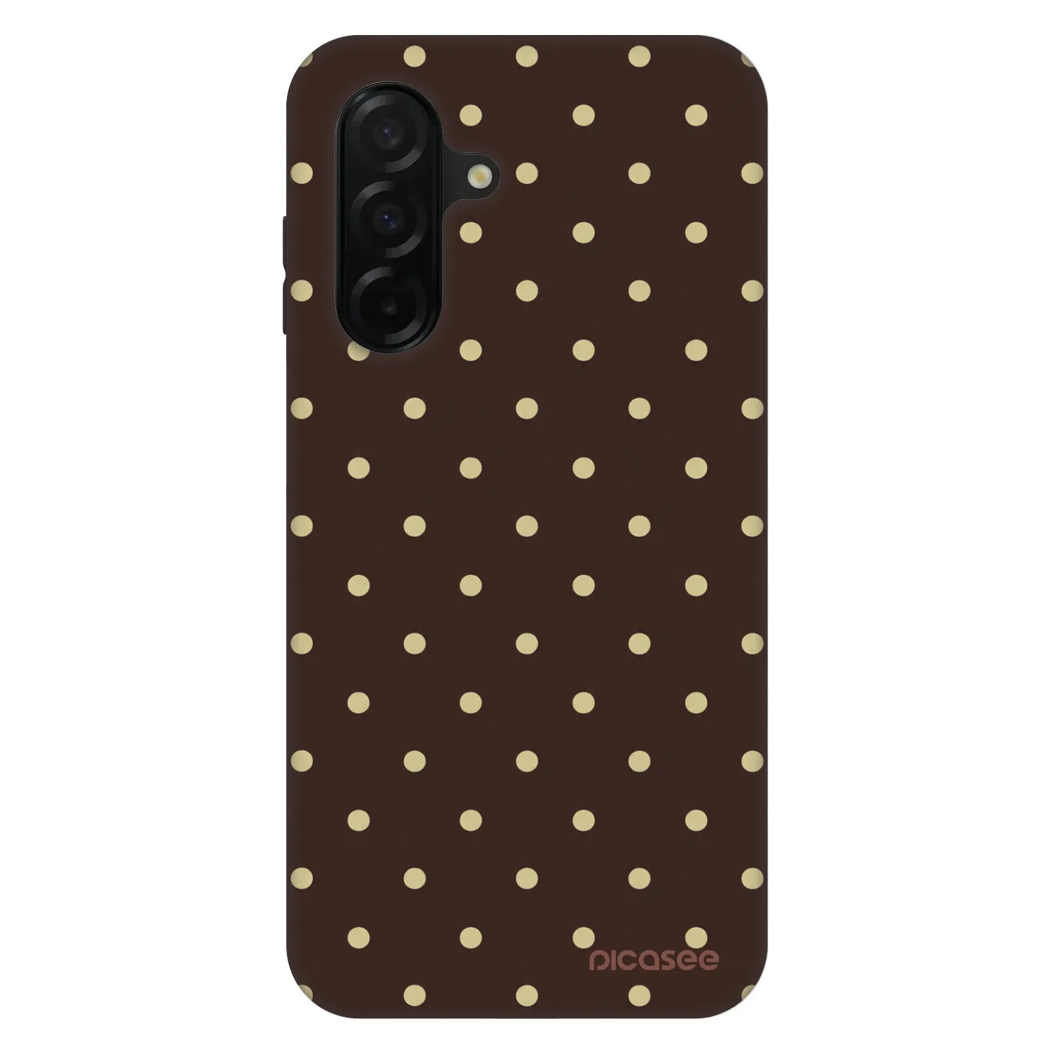 Picasee Fashion Case για Samsung Galaxy A26 5G A266B - Vanilla Dots & Chocolate