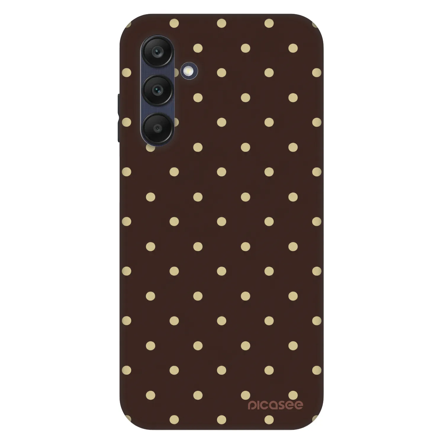 Picasee Fashion Case για Samsung Galaxy A25 A256B 5G - Vanilla Dots & Chocolate