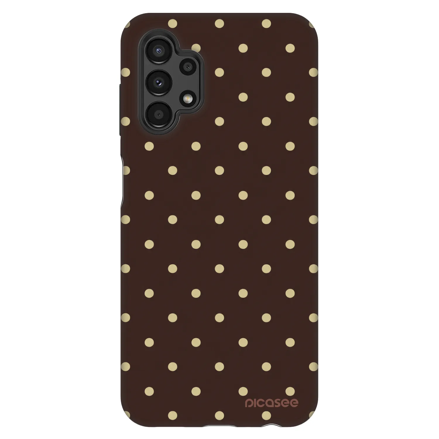 Picasee Fashion Case για Samsung Galaxy A13 4G A135 - Vanilla Dots & Chocolate