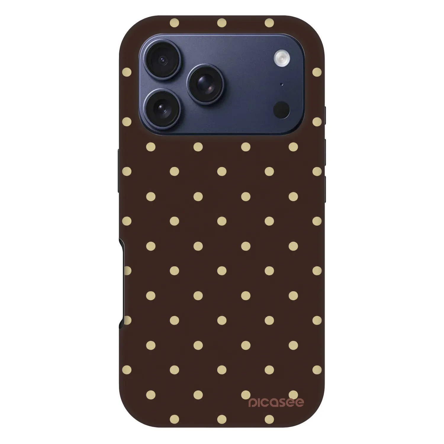 Picasee Fashion Case MagSafe για Apple iPhone 17 Pro - Vanilla Dots & Chocolate