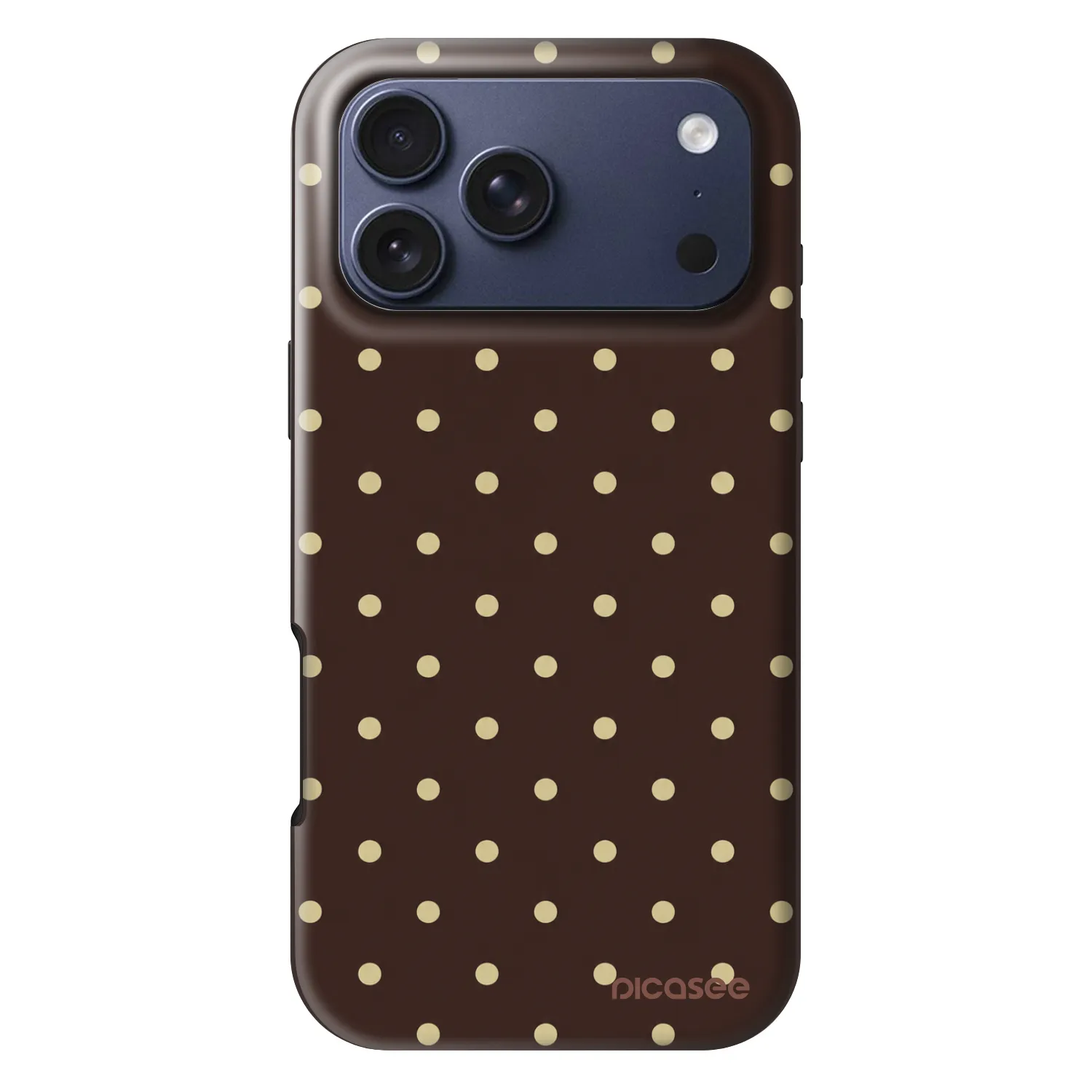 Picasee Fashion Case MagSafe για Apple iPhone 17 Pro Max - Vanilla Dots & Chocolate