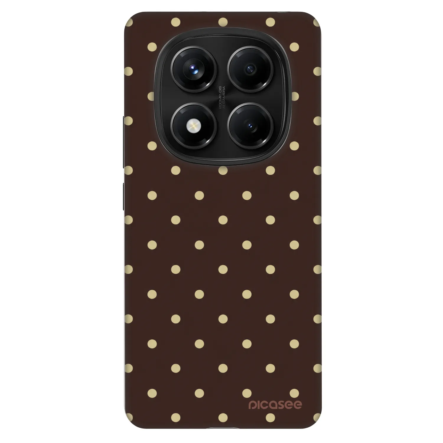 Picasee Fashion Case για Xiaomi Redmi Note 14 Pro 4G - Vanilla Dots & Chocolate