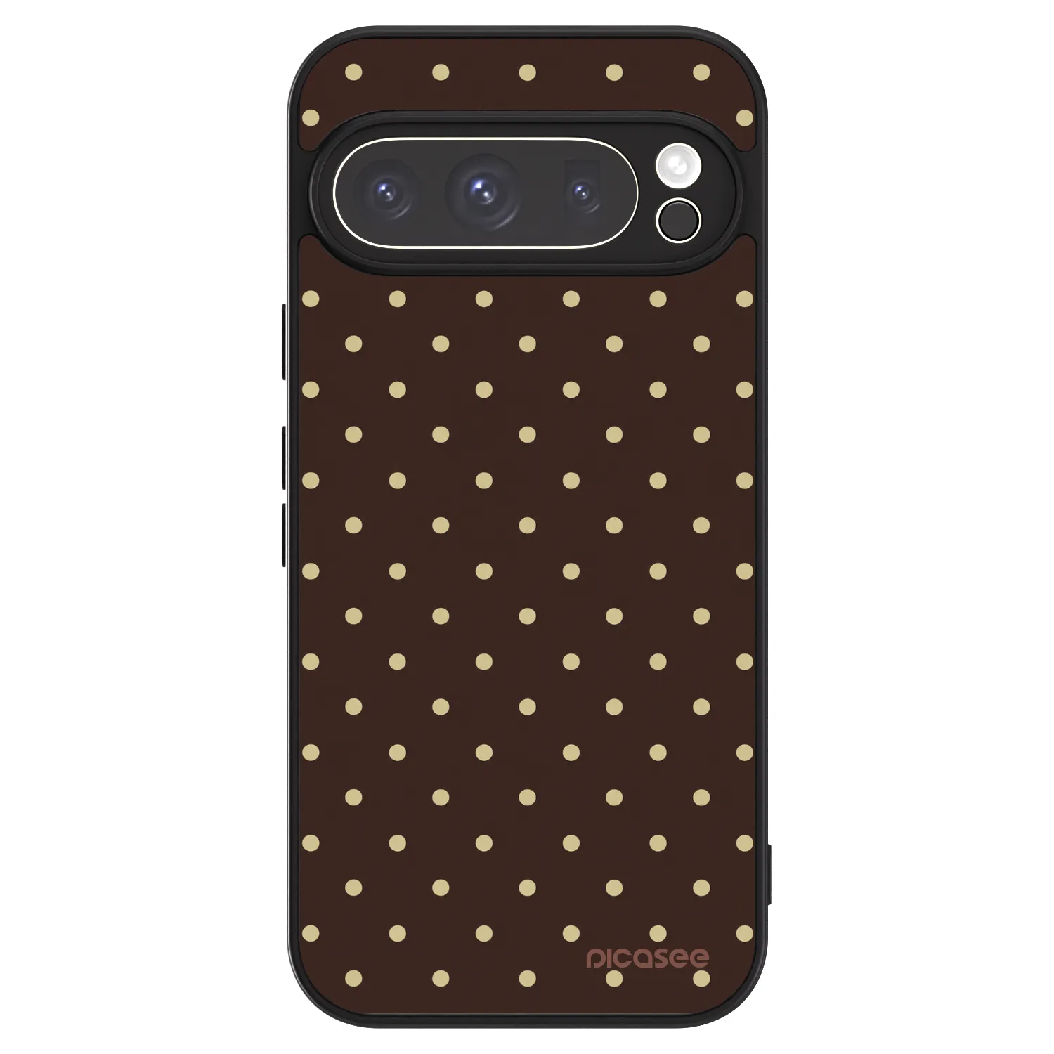 Picasee ULTIMATE CASE για Google Pixel 9 Pro XL - Vanilla Dots & Chocolate