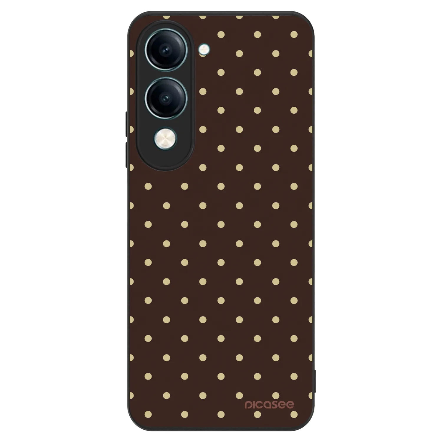 Picasee ULTIMATE CASE για Vivo Y29s 5G - Vanilla Dots & Chocolate