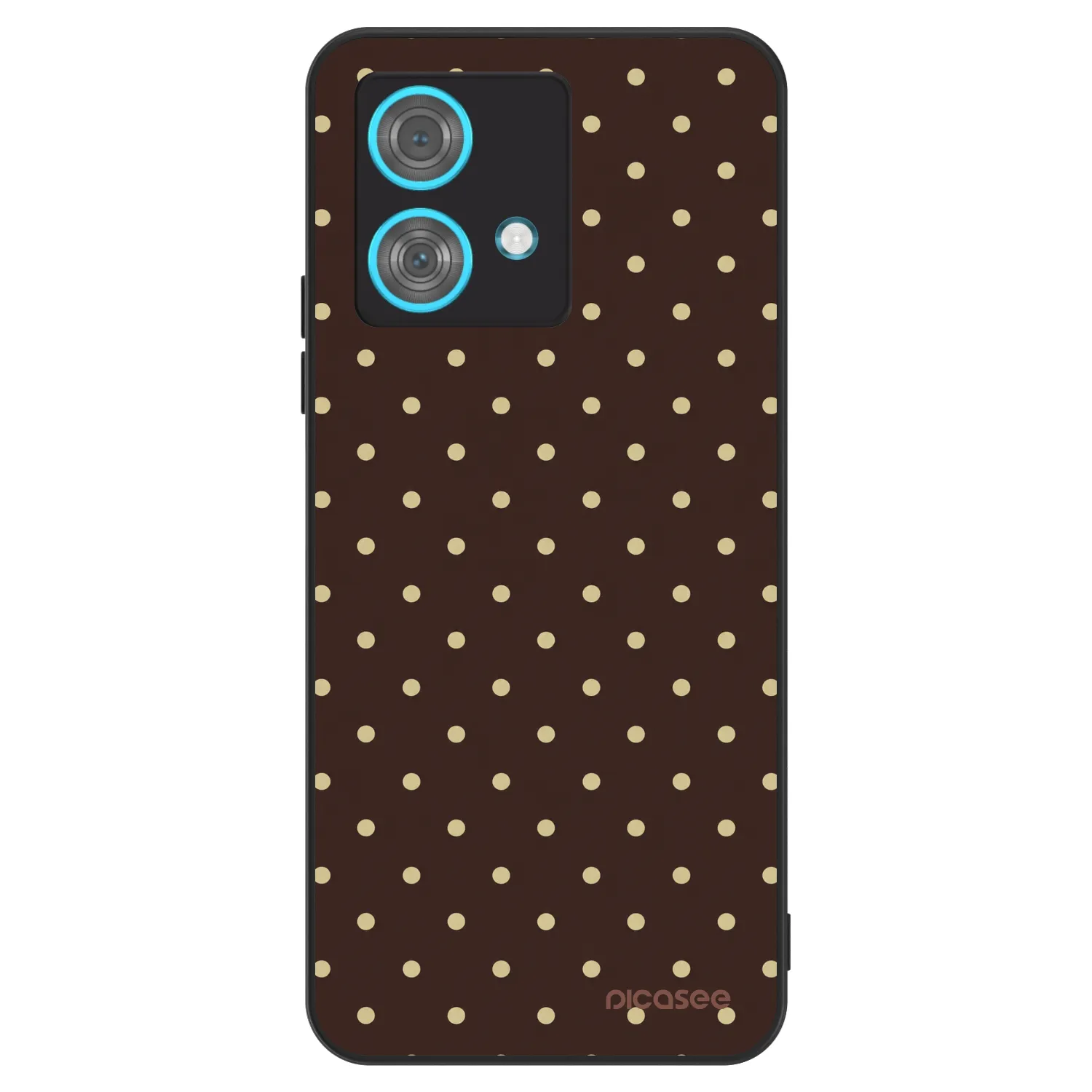 Picasee ULTIMATE CASE για Motorola Edge 40 Neo - Vanilla Dots & Chocolate