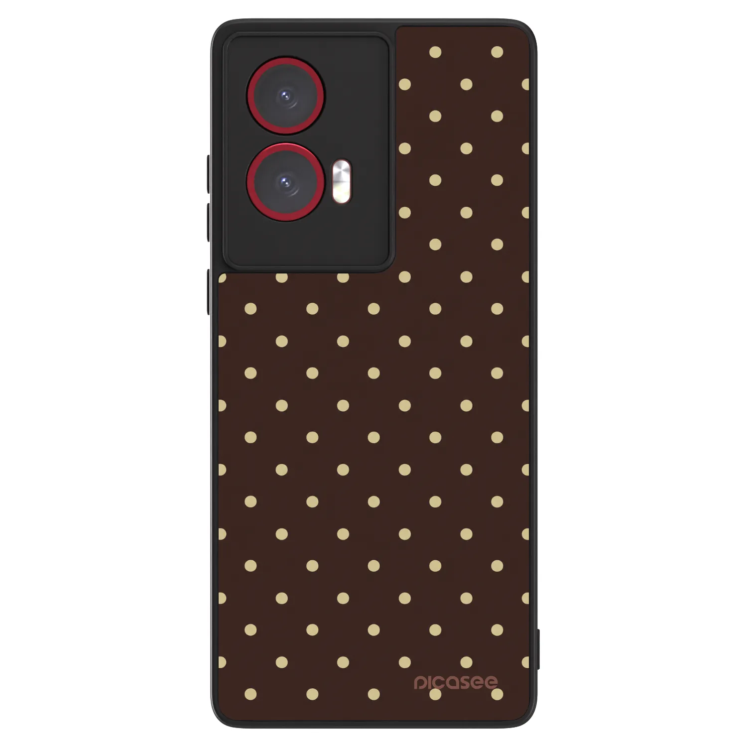 Picasee ULTIMATE CASE για Motorola Edge 50 Fusion - Vanilla Dots & Chocolate