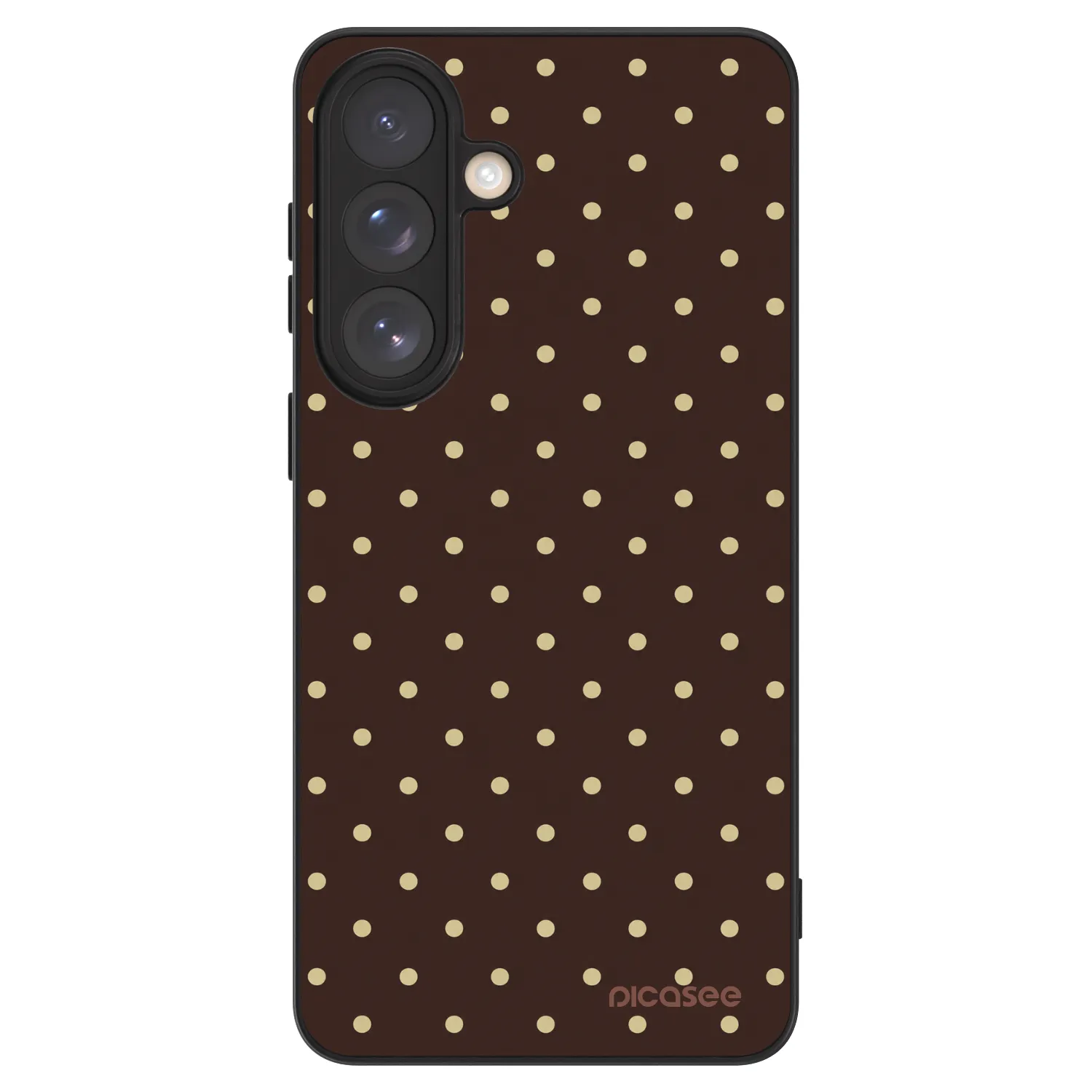 Picasee ULTIMATE CASE PowerShare για Samsung Galaxy S26+ - Vanilla Dots & Chocolate