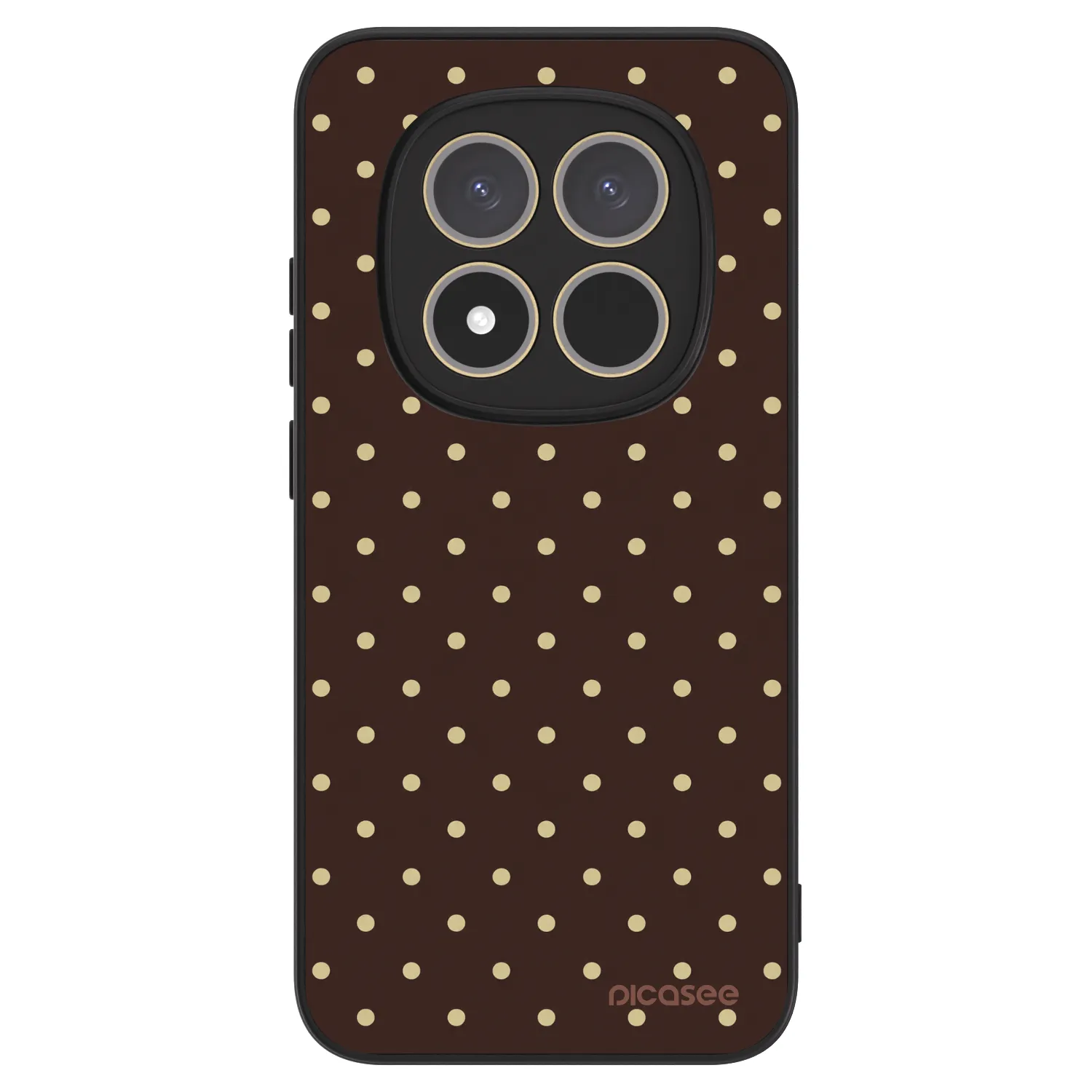 Picasee ULTIMATE CASE για Xiaomi Redmi Note 15 Pro 5G - Vanilla Dots & Chocolate
