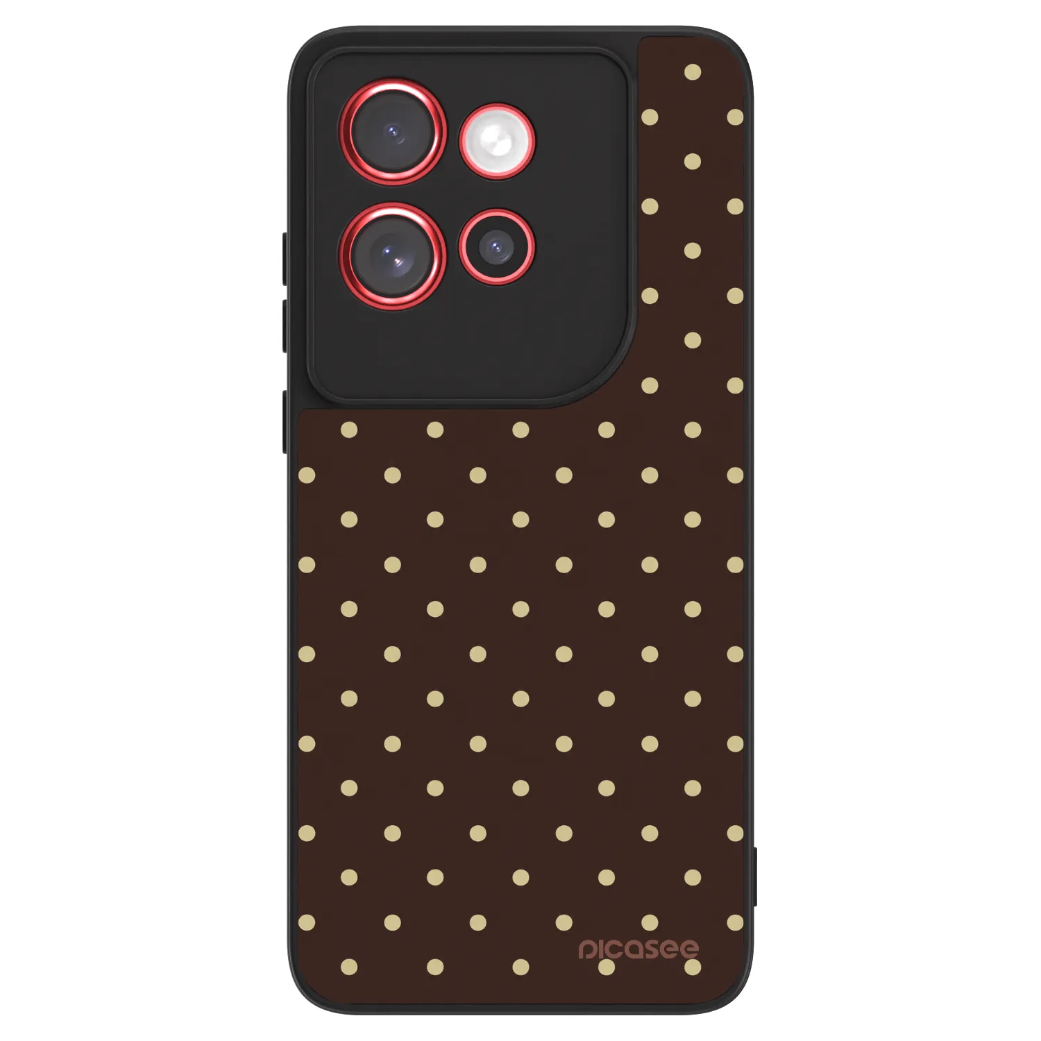 Picasee ULTIMATE CASE για Motorola Edge 60 Neo 5G - Vanilla Dots & Chocolate