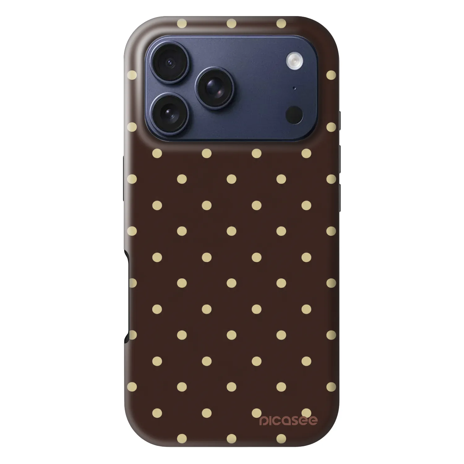 Picasee Fashion Case MagSafe για Apple iPhone 18 Pro - Vanilla Dots & Chocolate