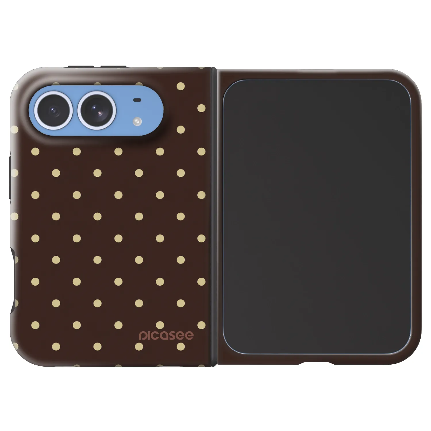 Picasee Fashion Case MagSafe για Apple iPhone Duo - Vanilla Dots & Chocolate