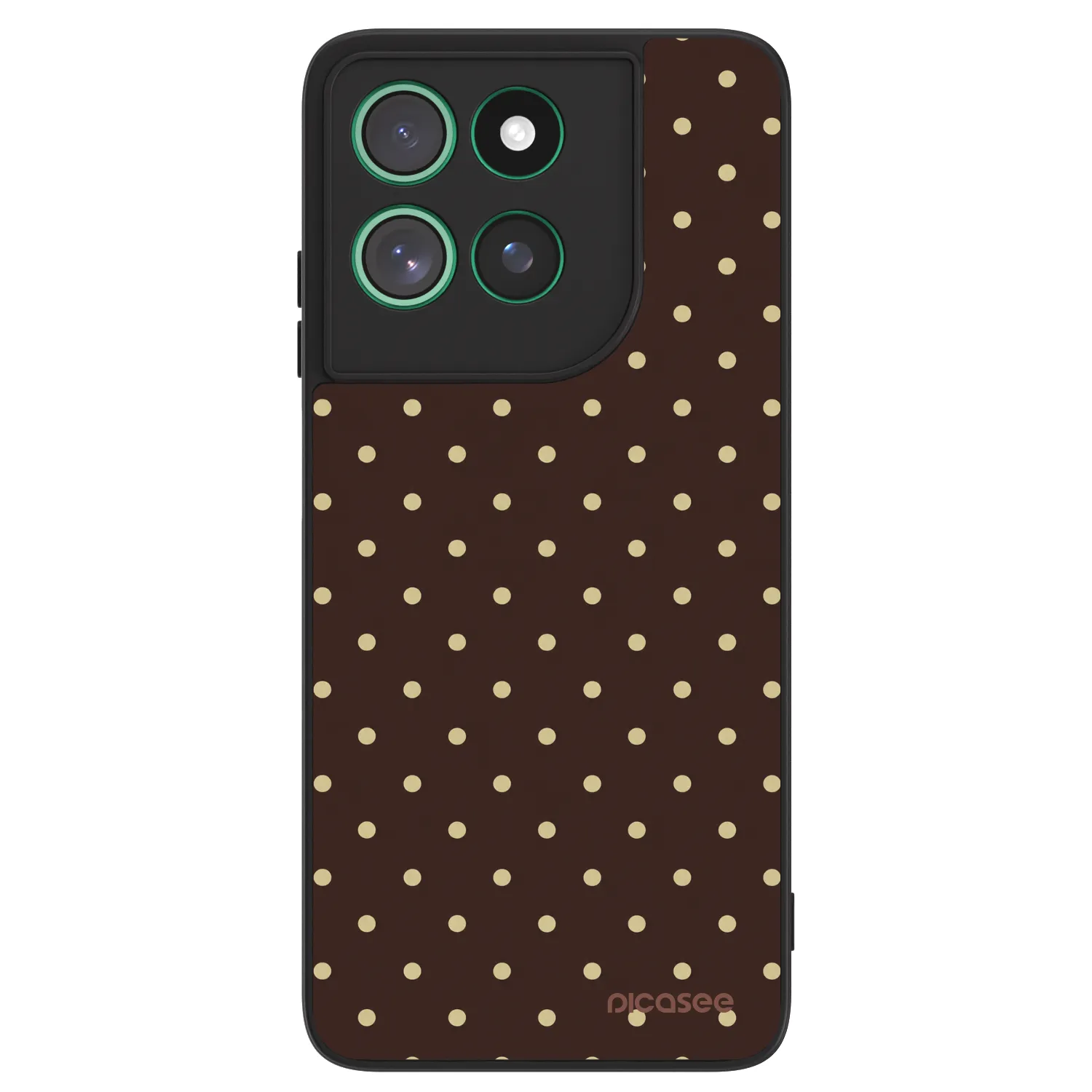 Picasee ULTIMATE CASE για Motorola Moto G57 Power - Vanilla Dots & Chocolate