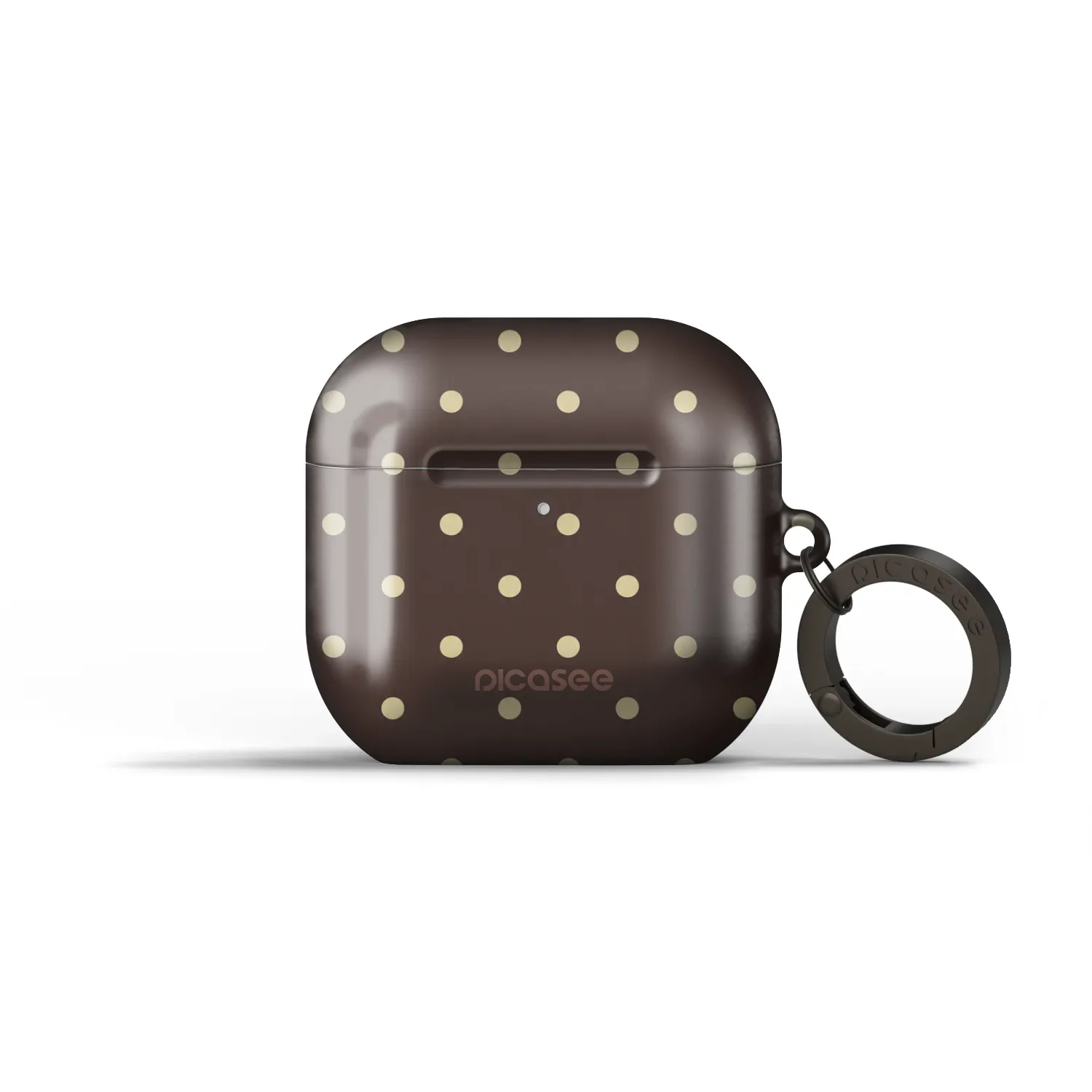 Picasee Obal pro Apple AirPods 5 - Vanilla Dots & Chocolate