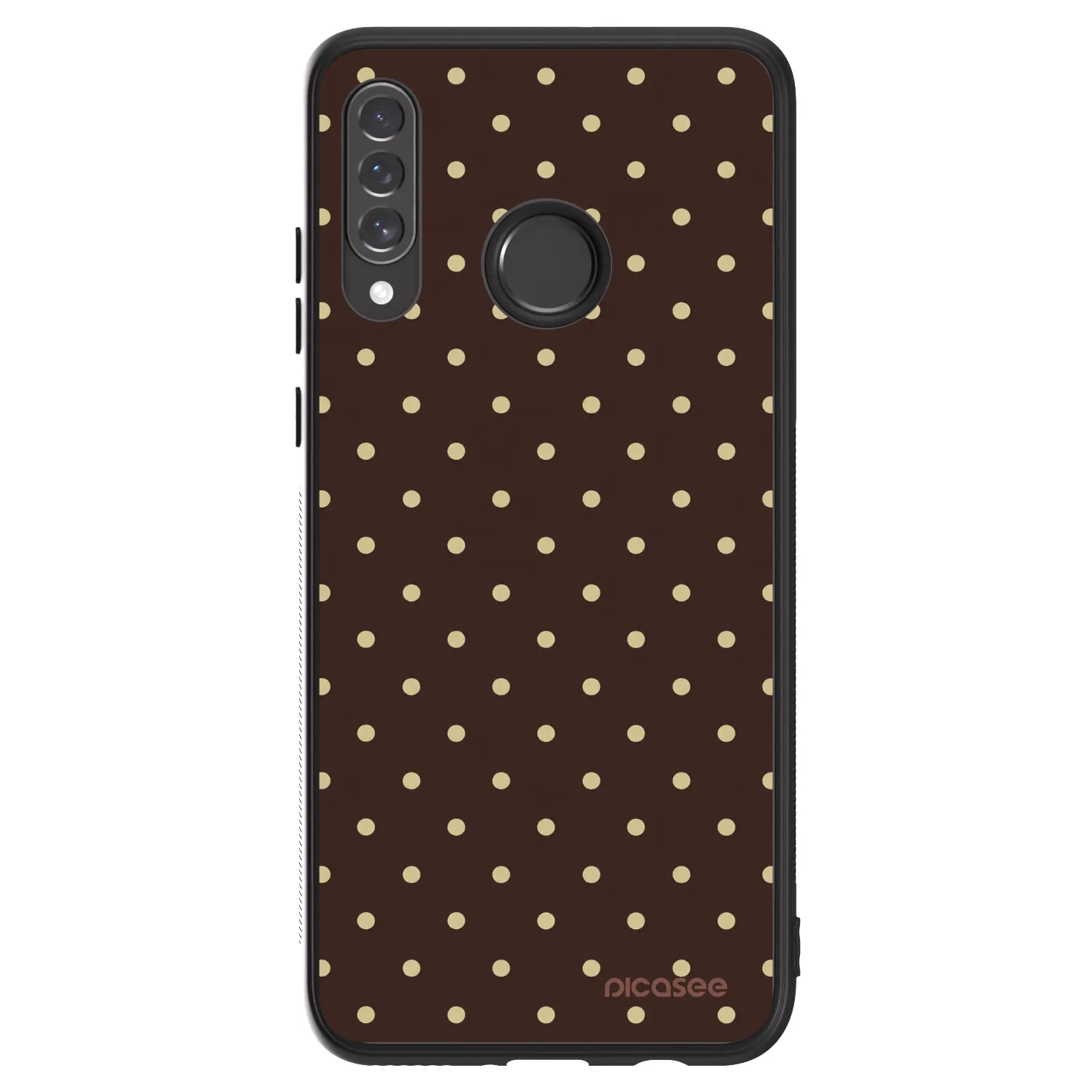 Picasee ULTIMATE CASE για Huawei P30 Lite - Vanilla Dots & Chocolate