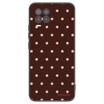 Θήκη για Realme 8 4G - Peach Dots & Chocolate