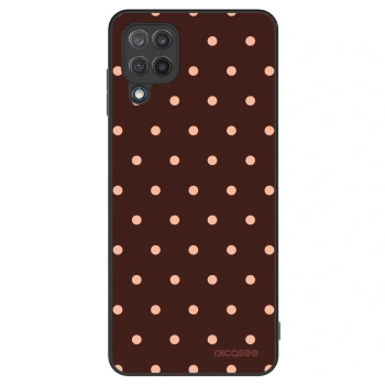 Θήκη για Samsung Galaxy M12 M127F - Peach Dots & Chocolate