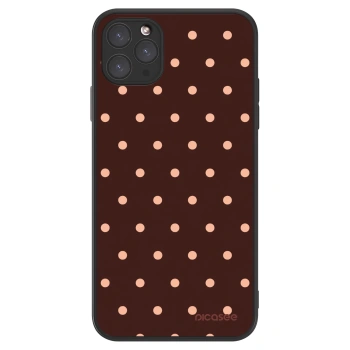 Picasee ULTIMATE CASE MagSafe pro Apple iPhone 11 Pro Max - Peach Dots & Chocolate