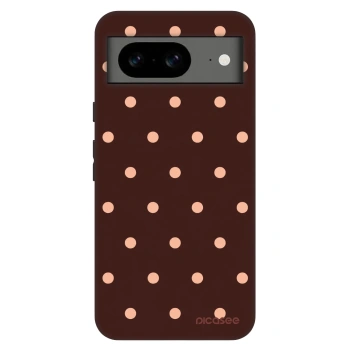 Θήκη για Google Pixel 8 Pro - Peach Dots & Chocolate
