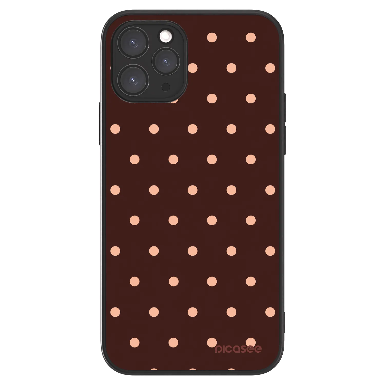Picasee ULTIMATE CASE για Apple iPhone 11 Pro - Peach Dots & Chocolate