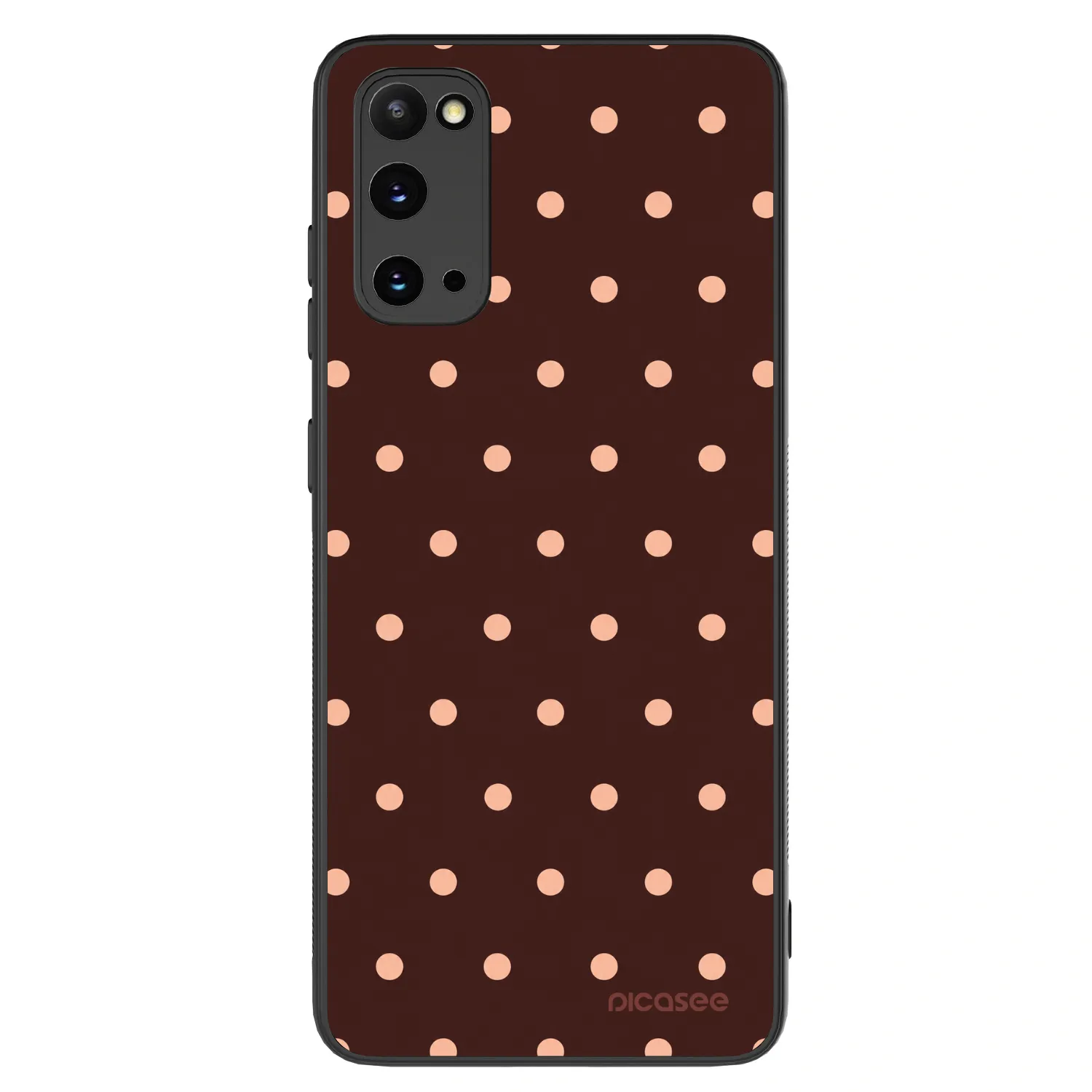Picasee ULTIMATE CASE για Samsung Galaxy S20 G980F - Peach Dots & Chocolate