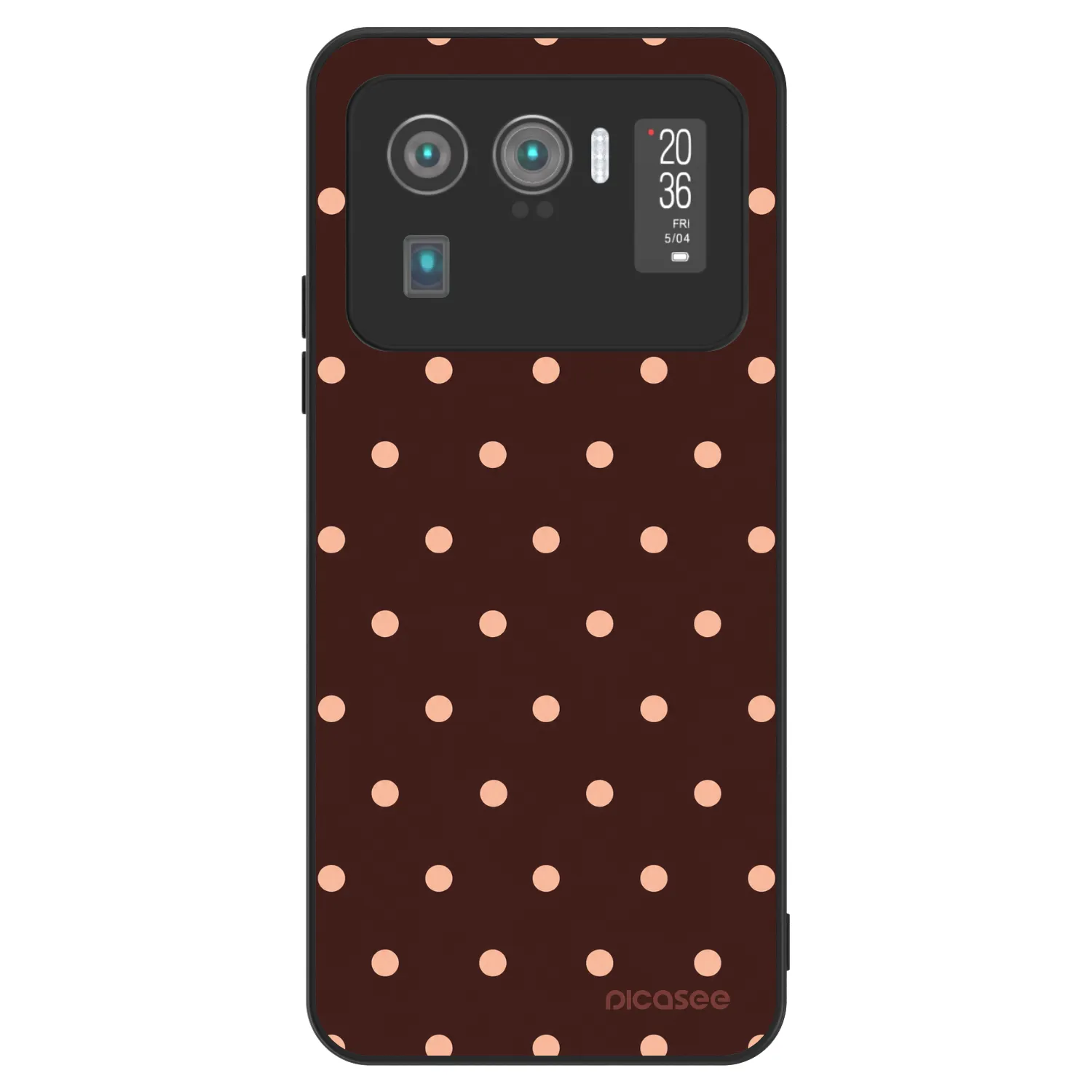 Picasee ULTIMATE CASE για Xiaomi Mi 11 Ultra - Peach Dots & Chocolate