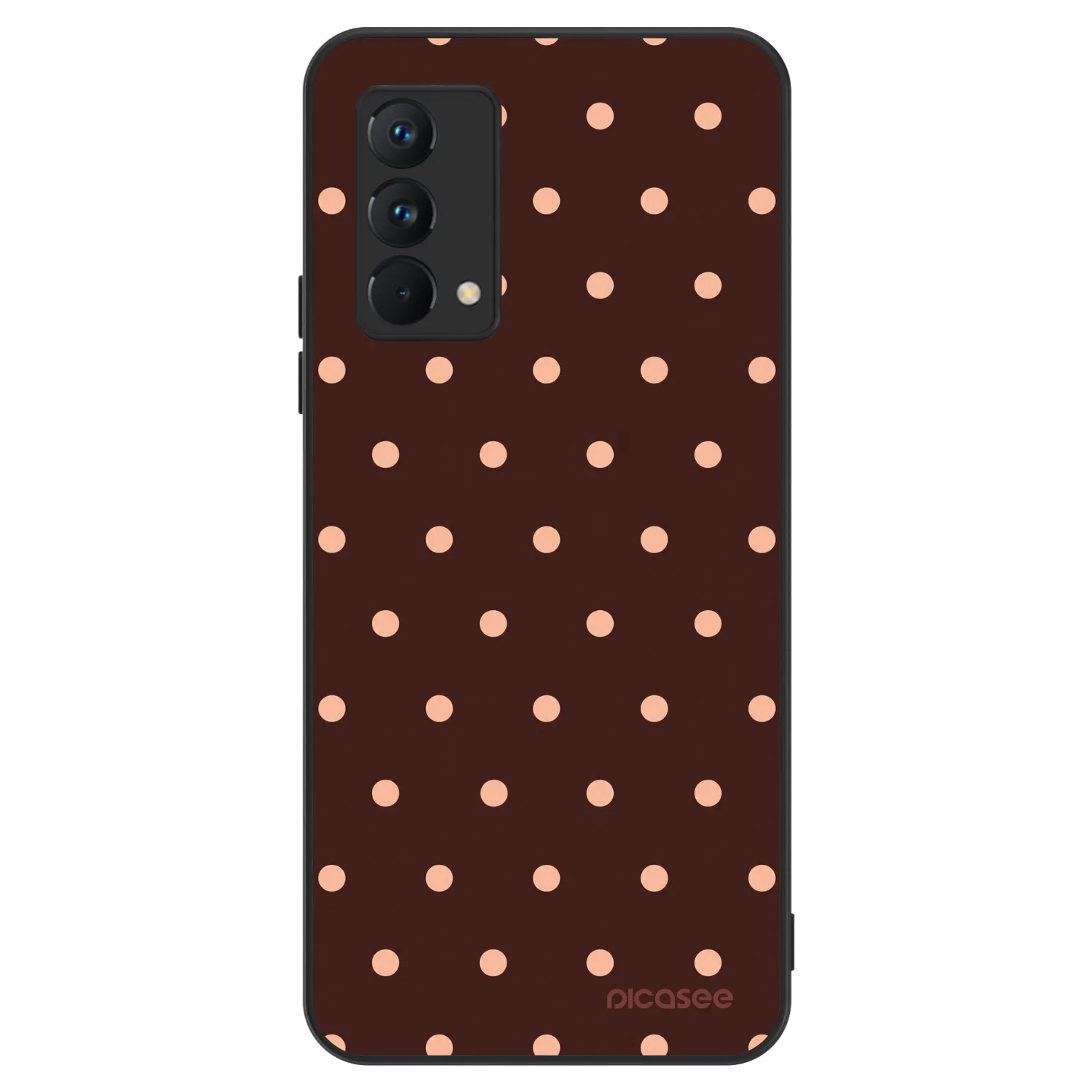 Picasee ULTIMATE CASE για Realme GT Master Edition 5G - Peach Dots & Chocolate