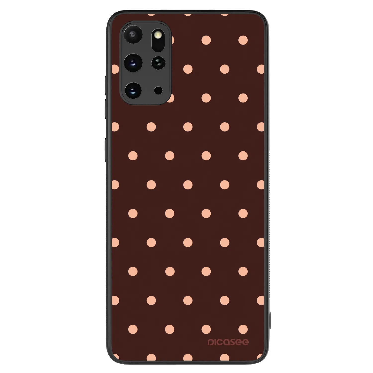 Picasee ULTIMATE CASE για Samsung Galaxy S20+ G985F - Peach Dots & Chocolate
