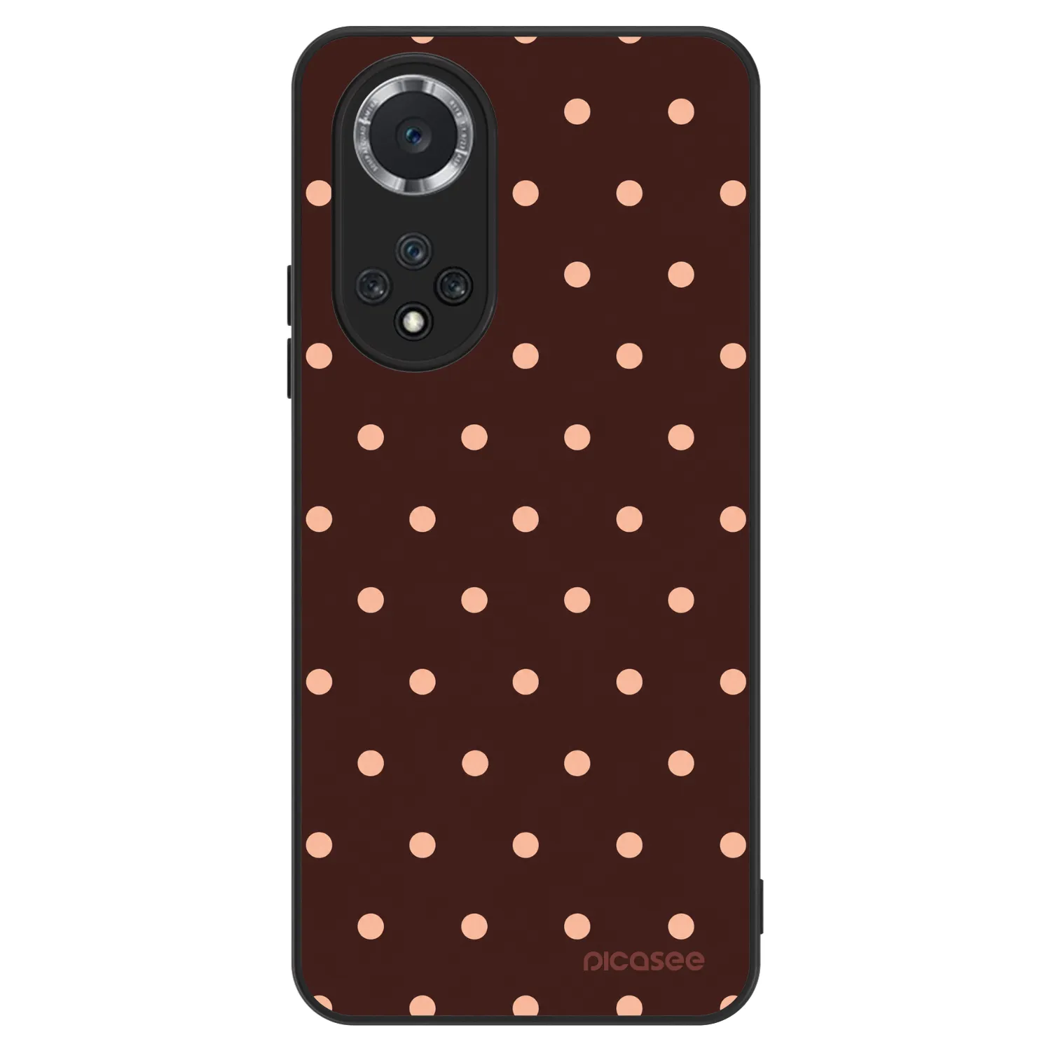 Picasee ULTIMATE CASE για Huawei Nova 9 SE - Peach Dots & Chocolate