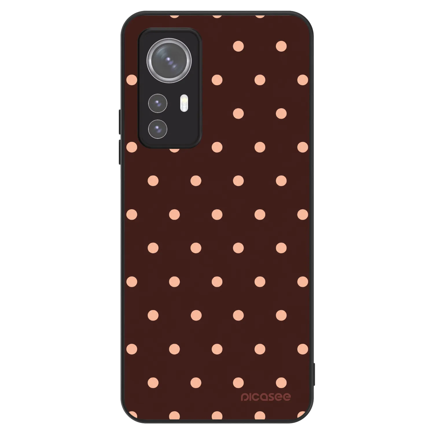 Picasee ULTIMATE CASE για Xiaomi 12 - Peach Dots & Chocolate