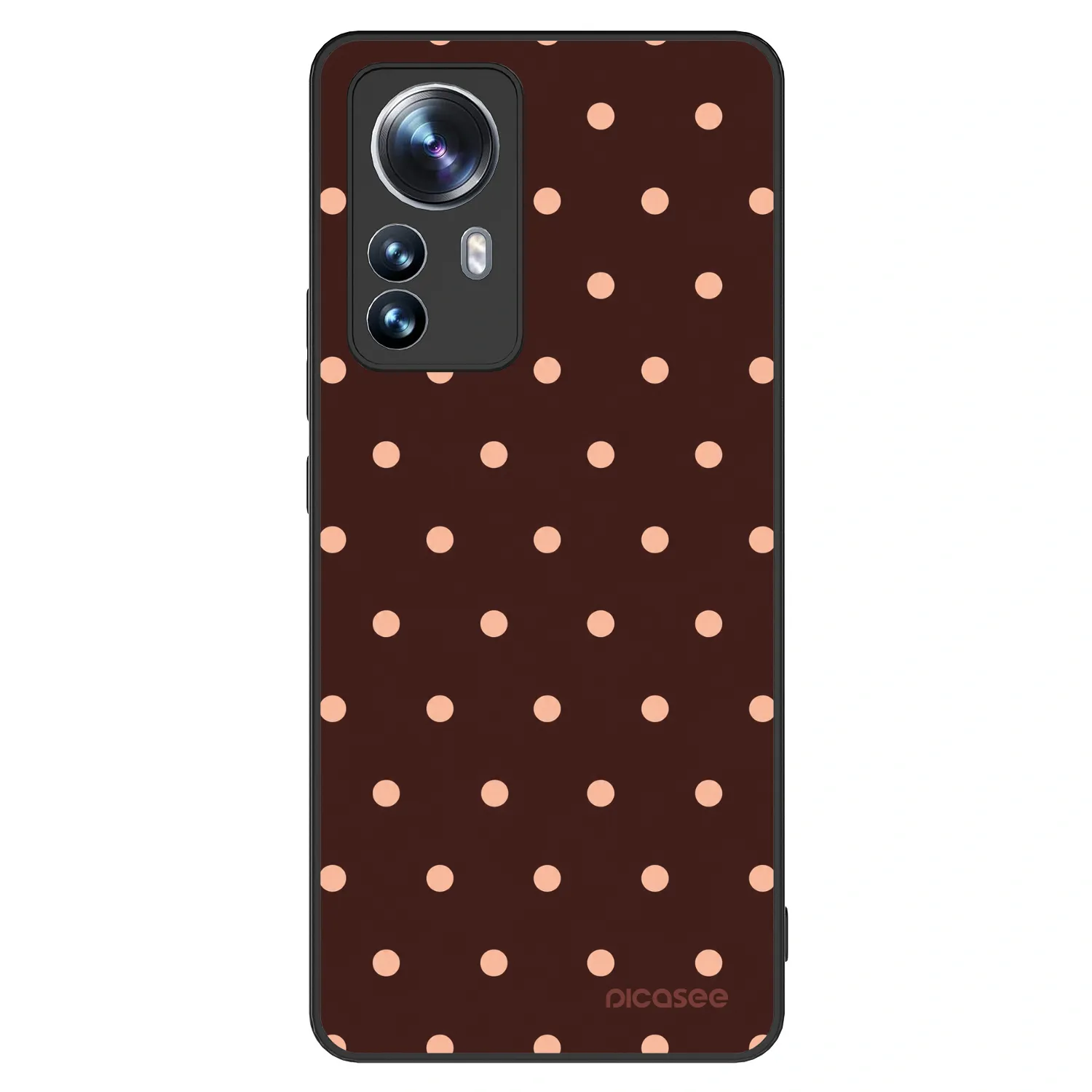 Picasee ULTIMATE CASE για Xiaomi 12 Pro - Peach Dots & Chocolate
