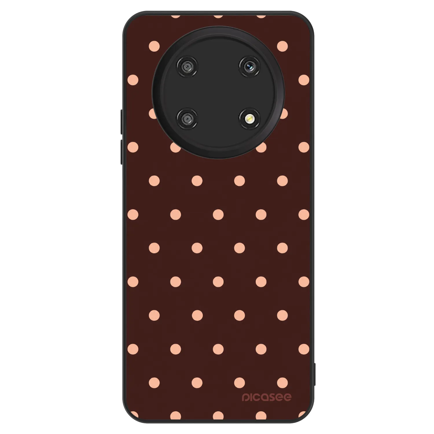 Picasee ULTIMATE CASE για Honor Magic4 Lite 5G - Peach Dots & Chocolate