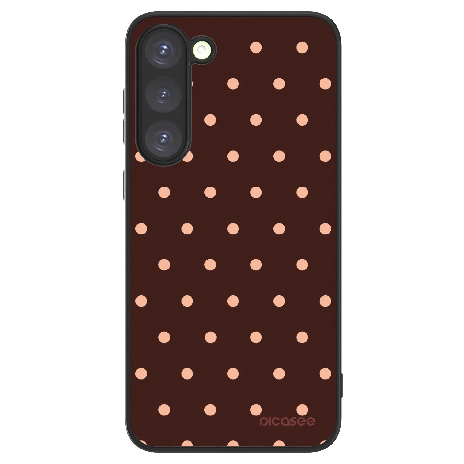 Picasee ULTIMATE CASE για Samsung Galaxy S23+ 5G - Peach Dots & Chocolate