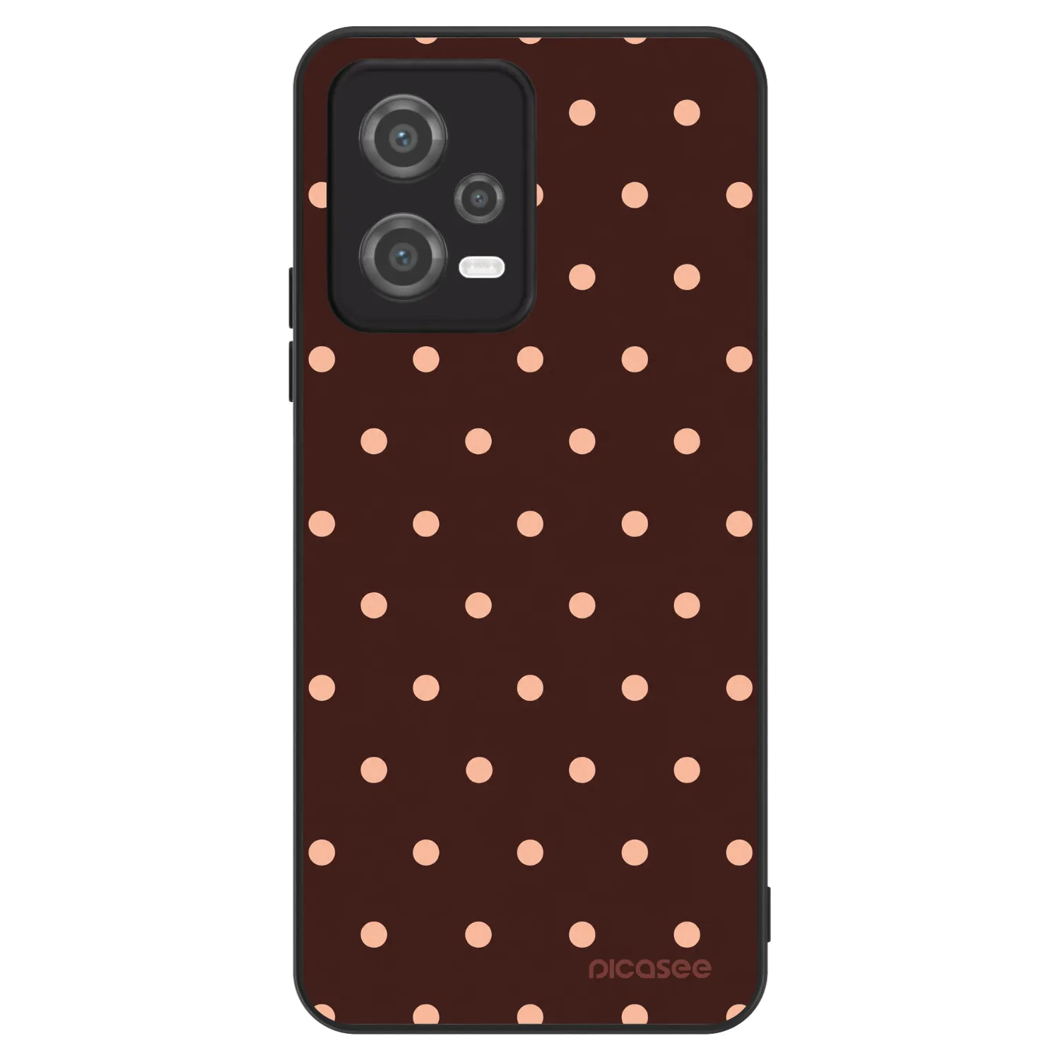 Picasee ULTIMATE CASE για Xiaomi Poco X5 - Peach Dots & Chocolate