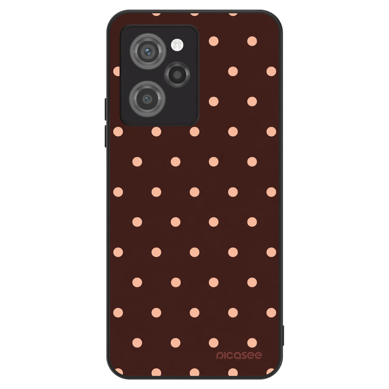 Picasee ULTIMATE CASE για Xiaomi Poco X5 Pro - Peach Dots & Chocolate