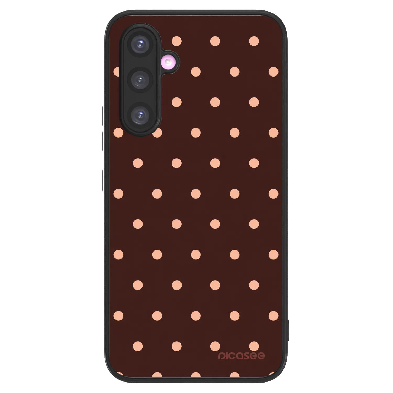 Picasee ULTIMATE CASE για Samsung Galaxy A54 5G A546B - Peach Dots & Chocolate