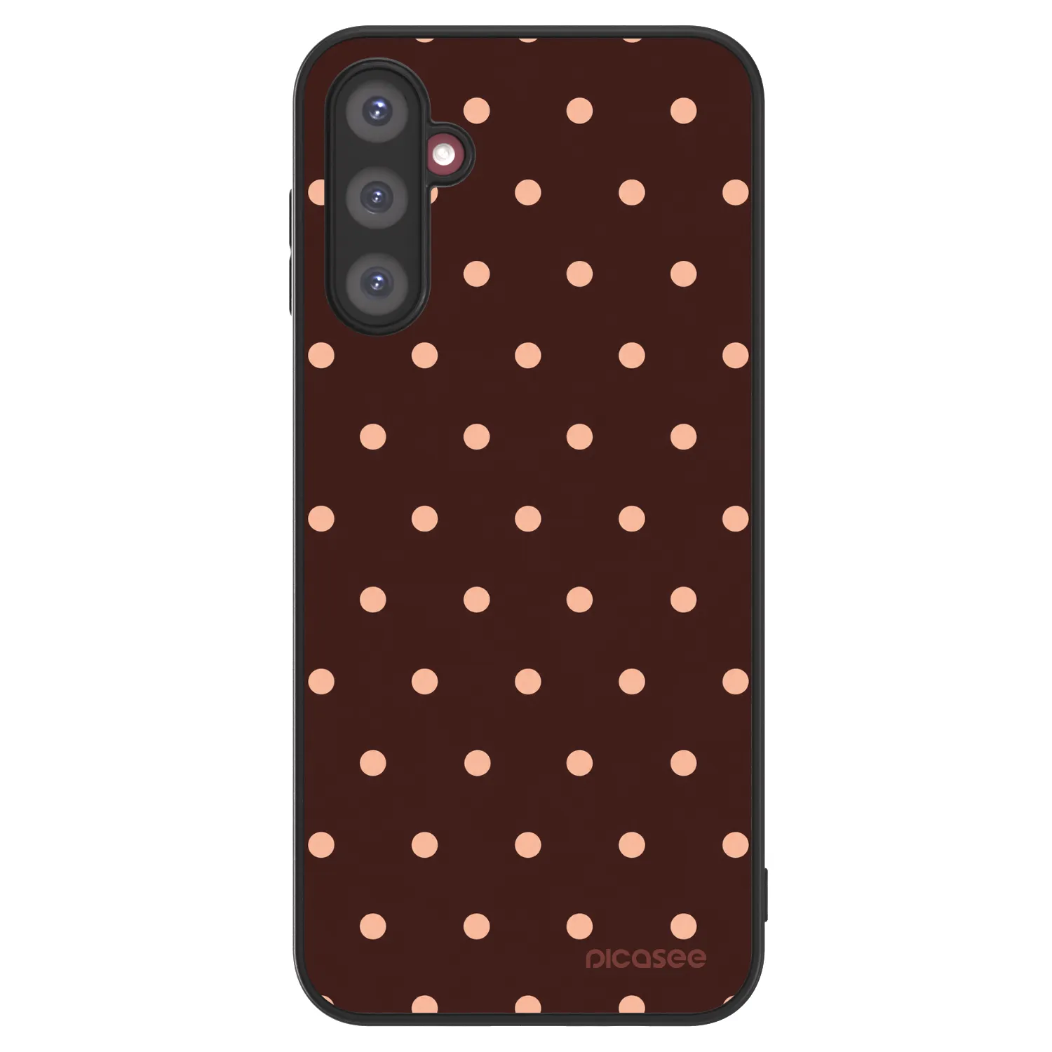 Picasee ULTIMATE CASE για Samsung Galaxy A14 4G A145R - Peach Dots & Chocolate