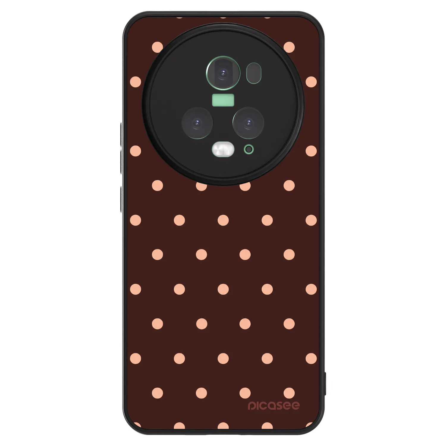 Picasee ULTIMATE CASE για Honor Magic5 Pro - Peach Dots & Chocolate