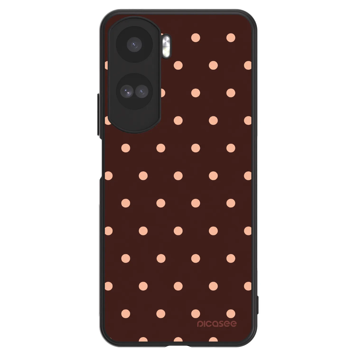 Picasee ULTIMATE CASE για Honor 90 Lite 5G - Peach Dots & Chocolate