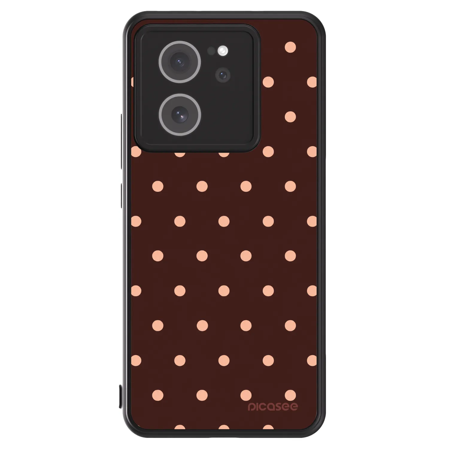Picasee ULTIMATE CASE για Xiaomi 13T - Peach Dots & Chocolate