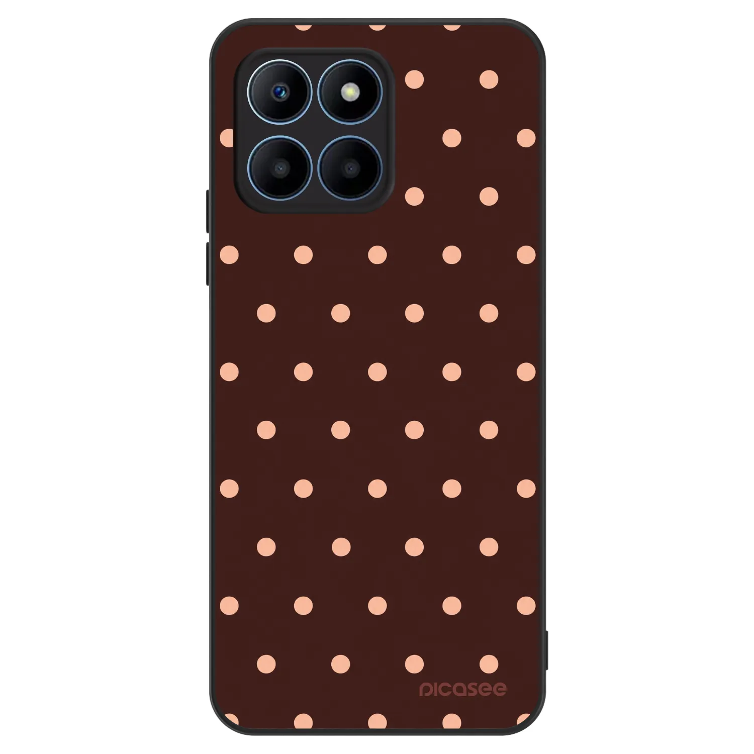 Picasee ULTIMATE CASE για Honor 70 Lite - Peach Dots & Chocolate