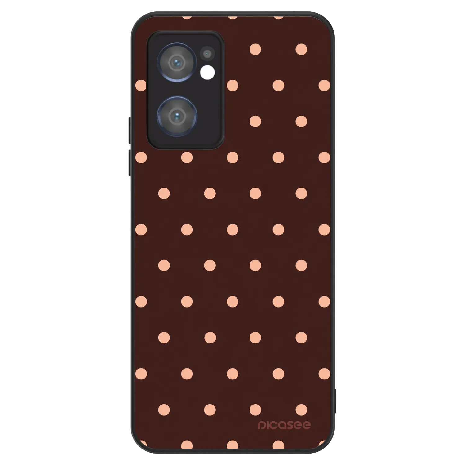 Picasee ULTIMATE CASE για OPPO Reno 7 5G - Peach Dots & Chocolate