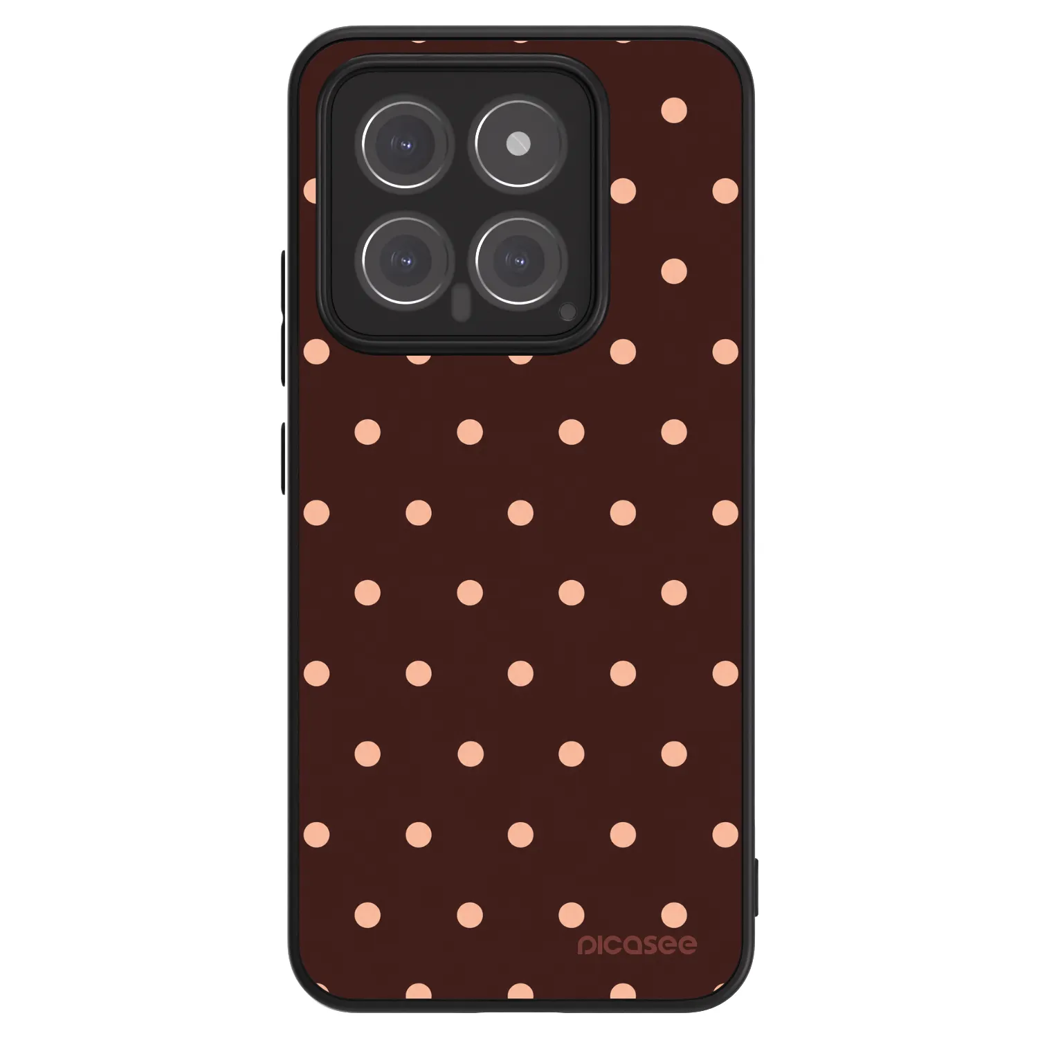 Picasee ULTIMATE CASE για Xiaomi 14 - Peach Dots & Chocolate