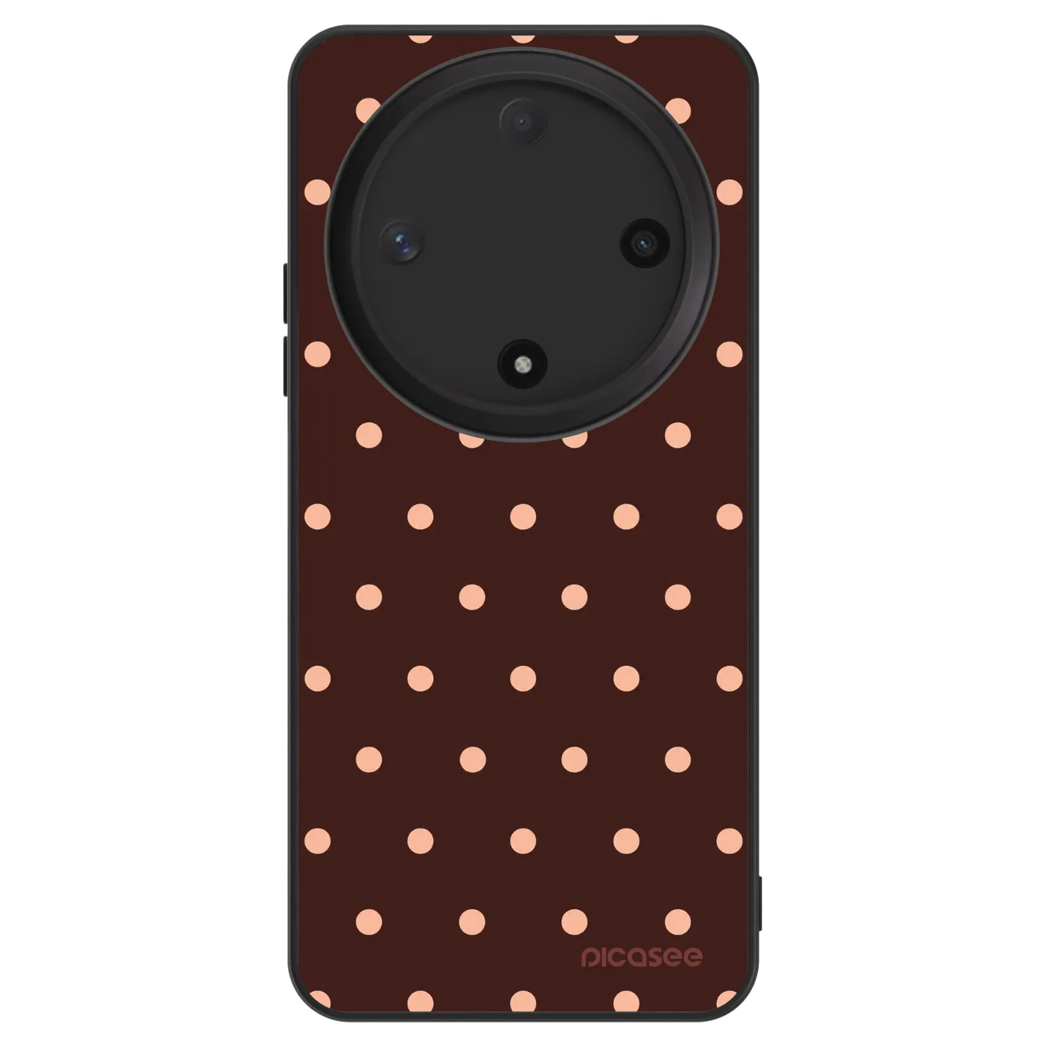Picasee ULTIMATE CASE για Honor Magic6 Lite 5G - Peach Dots & Chocolate