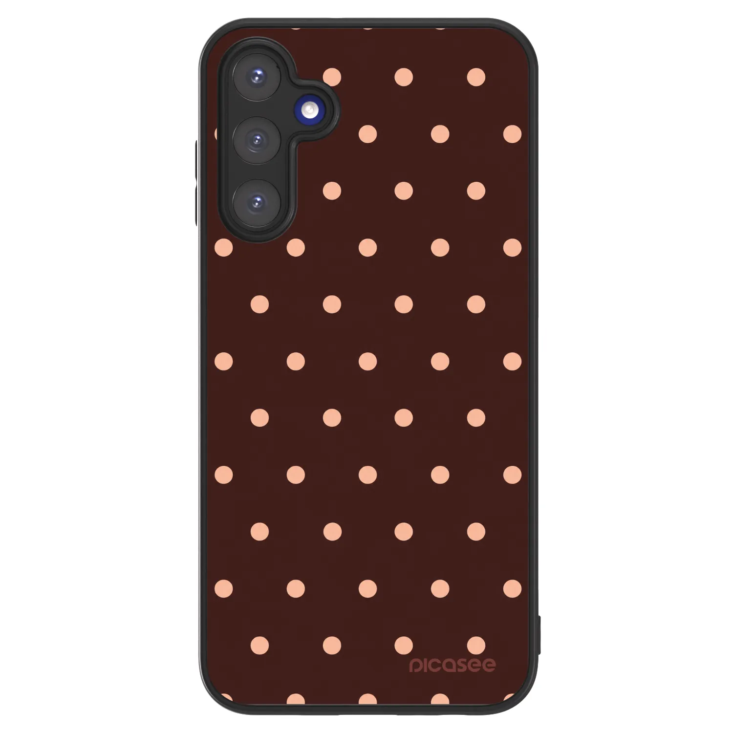 Picasee ULTIMATE CASE για Samsung Galaxy A15 A155F 4G - Peach Dots & Chocolate