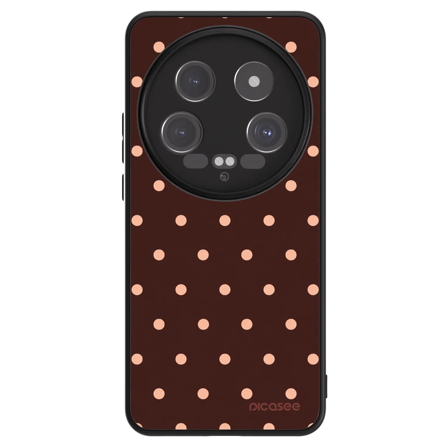 Picasee ULTIMATE CASE για Xiaomi 14 Ultra - Peach Dots & Chocolate